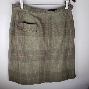 Vintage Tweed Scottish Wool Skirt